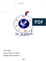 Química Ambiental Iii Matozo H. C.