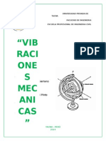 Vibraciones Mecanicas Mov. Libre No Amortiguado