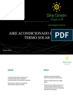 Skygreen DISTRIBUIDORES Aire Acond Termo Solar
