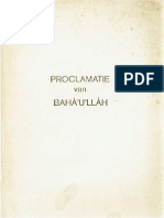 Proclamatie van Baha'u'llah