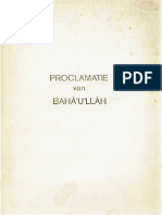 Proclamatie Van Baha'u'llah