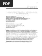 MARKETING CULTURAL CONCEITUAÇÃO E APLICAÇÃO NO ESTUDO DE CASO DO BANCO DO BRASIL