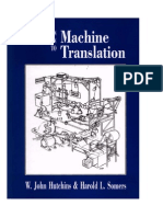An Intoduction To Machine Translation