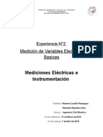 Informe 2 Mediciones