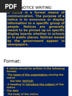 Notice Writing On Lost and Found - Format, Examples (2024) | PDF