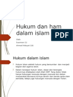 Hukum Dan Ham Dalam Islam