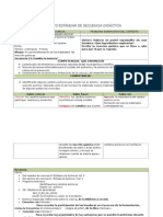 Formato Estándar de Secuencia Didáctica: Competencias Que Favorecen