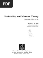 Probability Theory I - M. Loève | PDF | Measure (Mathematics