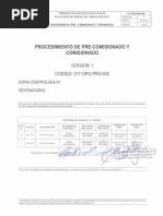 Download 217-OPO-PRO-030 Procedimiento de Pre comisionado y comisionado Rev1pdf by Efrain Israel Arroyo Alania SN261289055 doc pdf