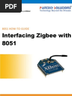 Interfacing Zigbee With 8051