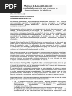 Música e Educação Especial