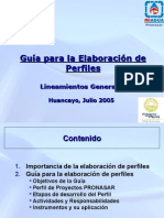 Guia de Elaboración de Perfiles