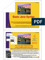 03 Basic Java Syntax
