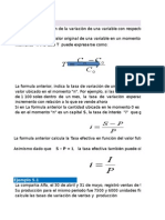 Tasas - Conceptos y Ejemplos