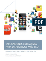 Aplicaciones Educativas Dispositivos Moviles