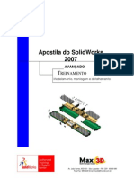 Apostila de Treinamento de Solidworks 2007 - Avançado