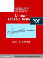 John G. Harris Linear Elastic Waves 2001