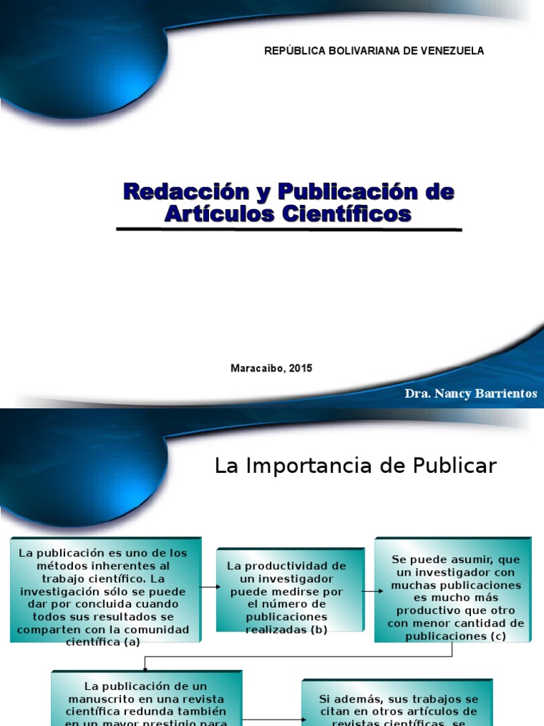 ARTICULOS CIENTIFICOS Revisión por pares Ciencia
