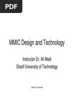 MMIC Design and Technology