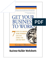 Business Builder Worksheets