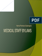 4 - DR, Hanna Permana S, Mars - Medical Staff Bylaws