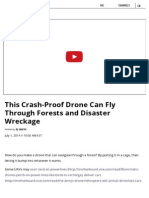 This Crash-Proof Drone Can Fly Through Forests and Disaster Wreckage _ Motherboard