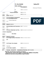 ACC 4303 Spring 2015 DLR Schedule