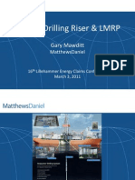 Marine Drilling Riser and LMRP