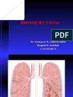 Bronquiectasias - Clase Medicina III 2014