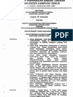 Perda - Peretujuan Rencana Tata Ruang - Lampung Timur - 2002 (Scan)