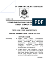 Kab - Bogor - 30 - 2011 Perda Imb Dan Izin Gangguan PDF