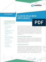 Vaultize Cloud in a Box Appliance