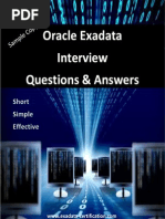 Download Oracle Exadata Interview Questions and Answers by DBA SN261325641 doc pdf