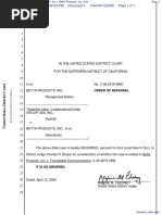 Transglobal Communciation Group, USA, Inc v. Betta Products, Inc. et al - Document No. 3
