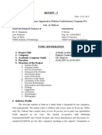 A Study On Performance Appraisal in Nutrine Confectionery Company Pvt. LTD., at Chittoor