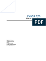 GERAN B en ZXSDR BTS Alarm Handling 1 Training Manual 201010