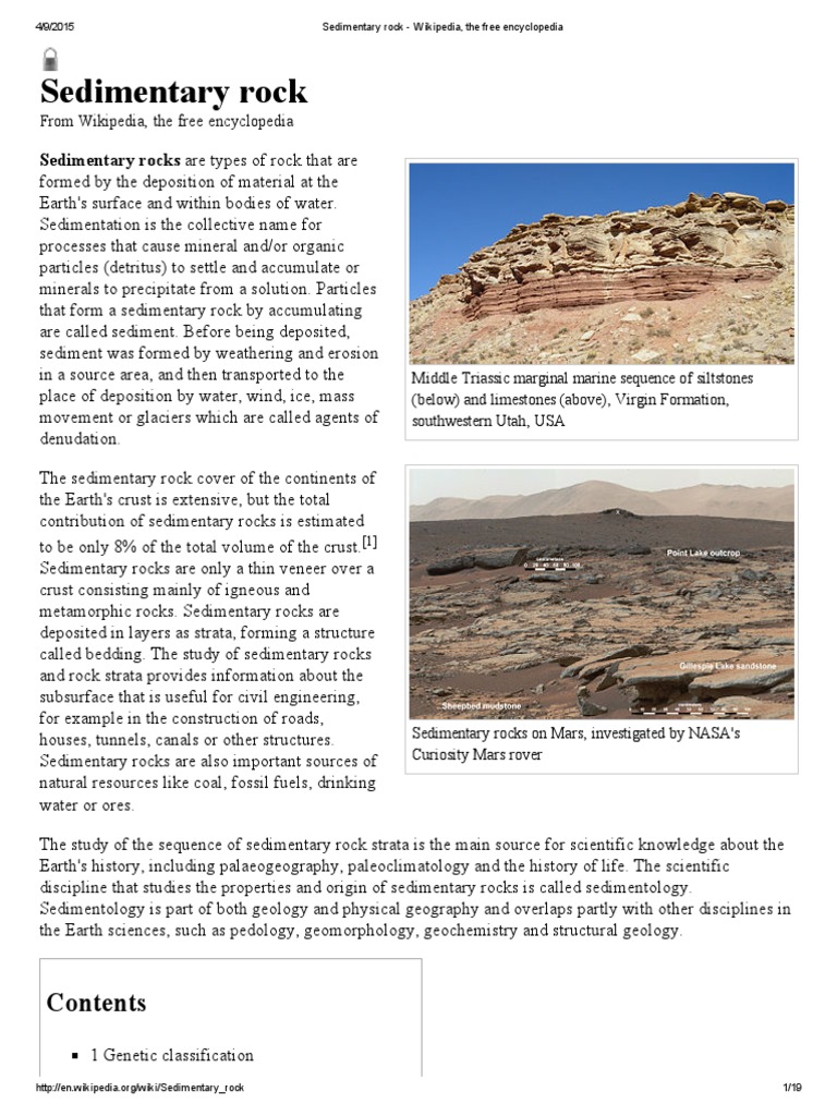 Understanding Sedimentary Rocks | PDF | Sedimentary Rock | Clastic Rock