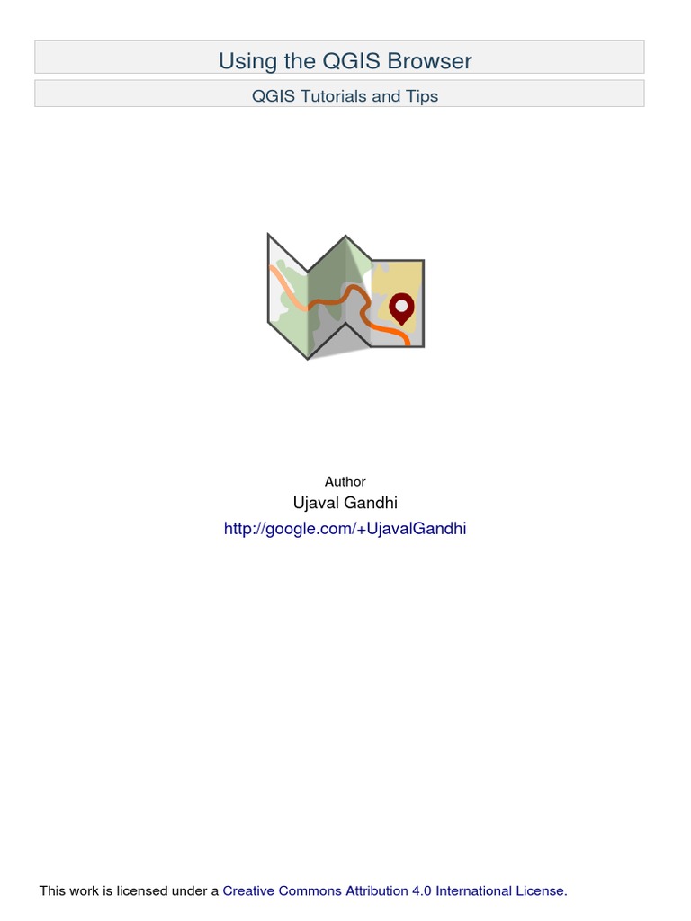 Using Qgis Browser A4 Pdf Web Browser Tab Gui