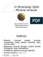 Mineral Uniaxial
