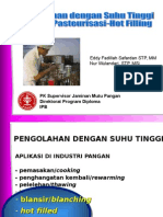 P3IP-9 Blansir Pasteurisasi Hot Filling