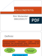 Glomerulonefritis RINI