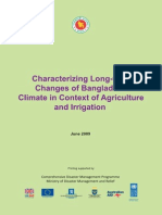 Characterizing Long-Term Changes of Bangladesh Climate in Context of Agriculture and Irrigation - 2009