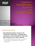 CHP 1 Intro To International Business