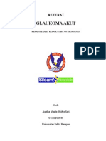 Referat - Glaukoma Akut