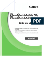 Carte Ap Foto CANON SX240 260 - Web PDF