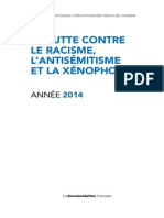 CNCDH: Rapport 2014