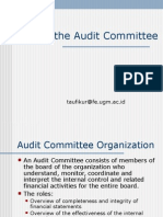 Serving The Audit Committee