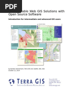 Web GIS Manual October 2014