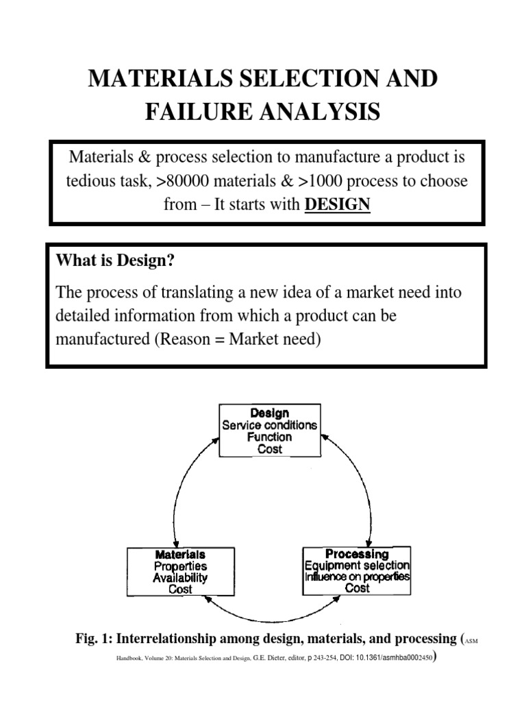 Materials Selection and Design Guide | PDF | Finite Element Method ...
