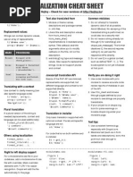 Drupal 7 Translation CheatSheet v2